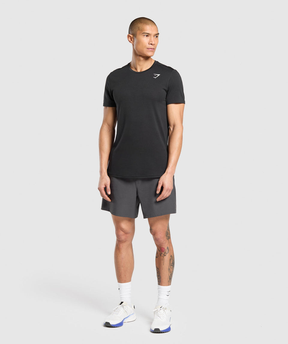 Gymshark Land To Water 6" Shorts Asphalt Grey