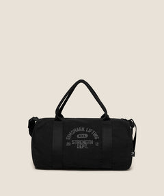 Gymshark Strength Dept Mini Canvas Duffle Bag Black