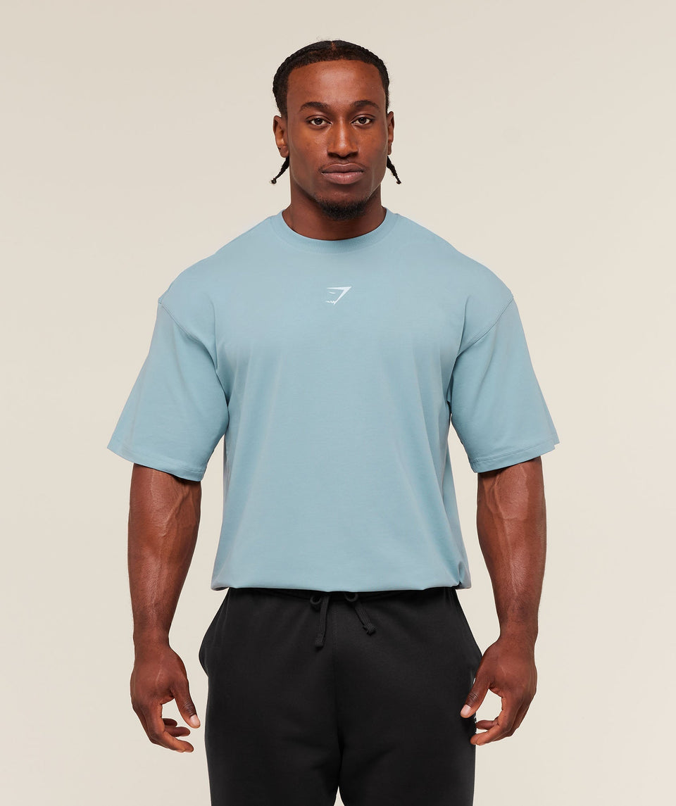 Power T-Shirt oversized fit Bench Blue