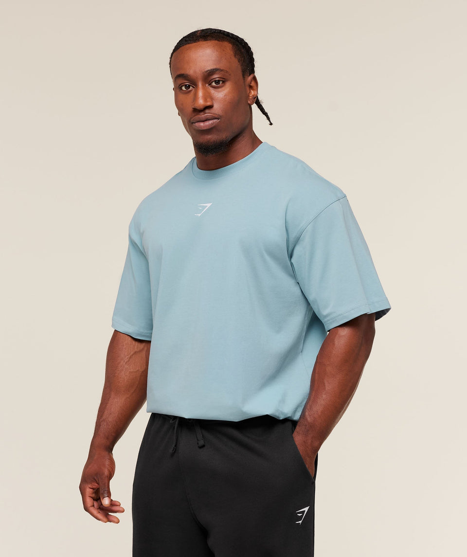 Power T-Shirt oversized fit Bench Blue