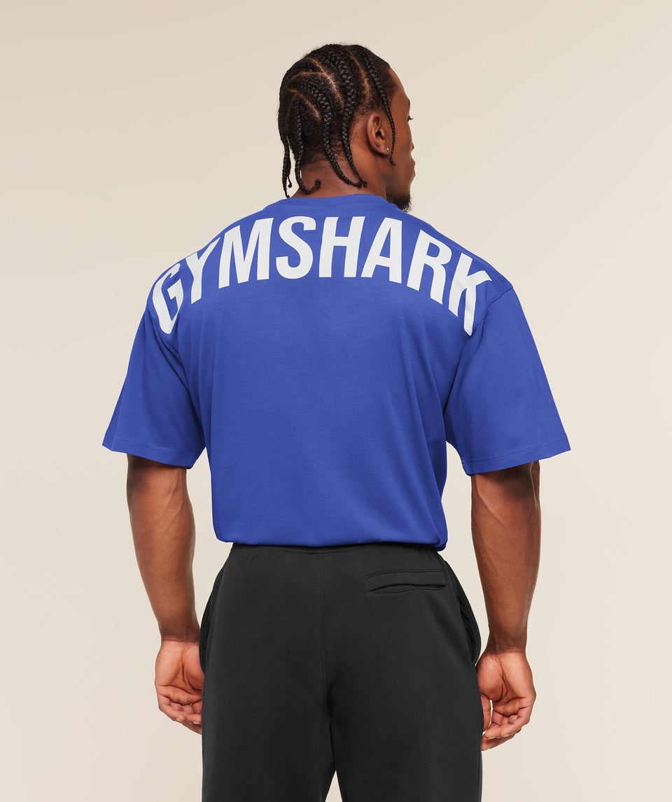 Gymshark Power T-Shirt Force Blue
