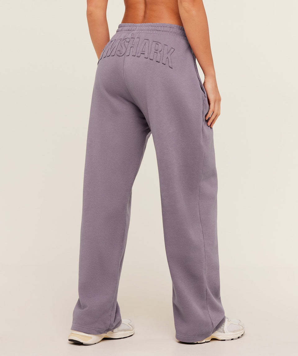 Gymshark Power Washed Joggers -  Dusk Purple/Acid Wash