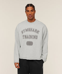 Gymshark Re-Rack Crew Neck Pullover Bros Soft Grey Marl