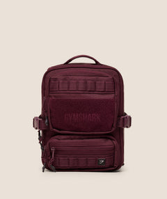 Gymshark Mini Tactical Backpack - GS Impact Burgundy