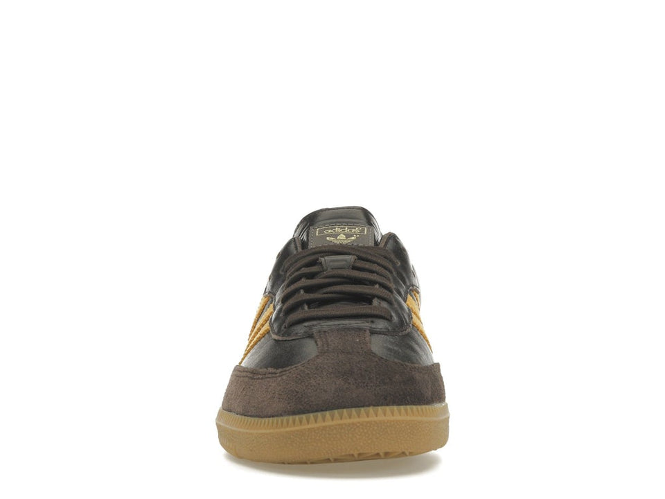 Adidas Samba OG Dark Brown Preloved Yellow
