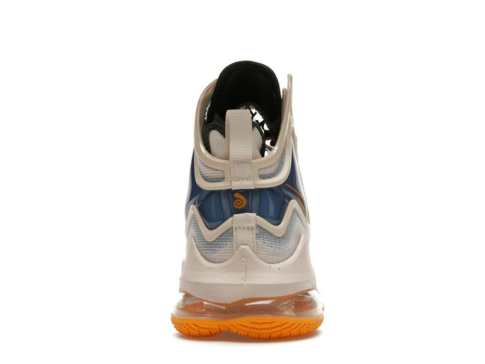 NIKE LEBRON 19 "PEARL WHITE UNIVERSITY GOLD"