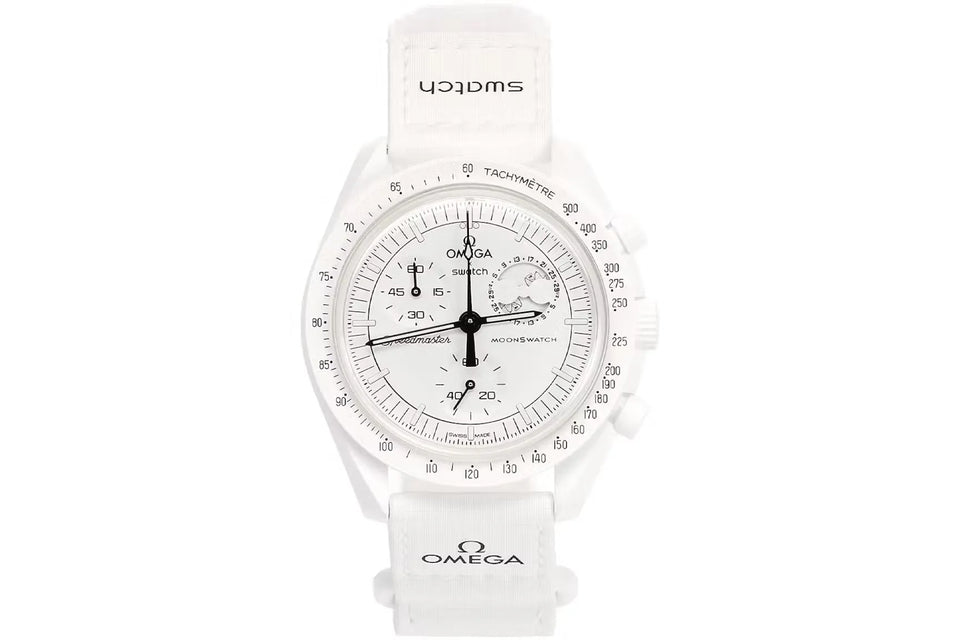 Swatch x Omega Bioceramic Moonswatch Mission To Moonphase Snoopy