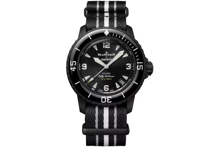 Blancpain x Swatch Scuba Fifty Fathoms Ocean of Storms