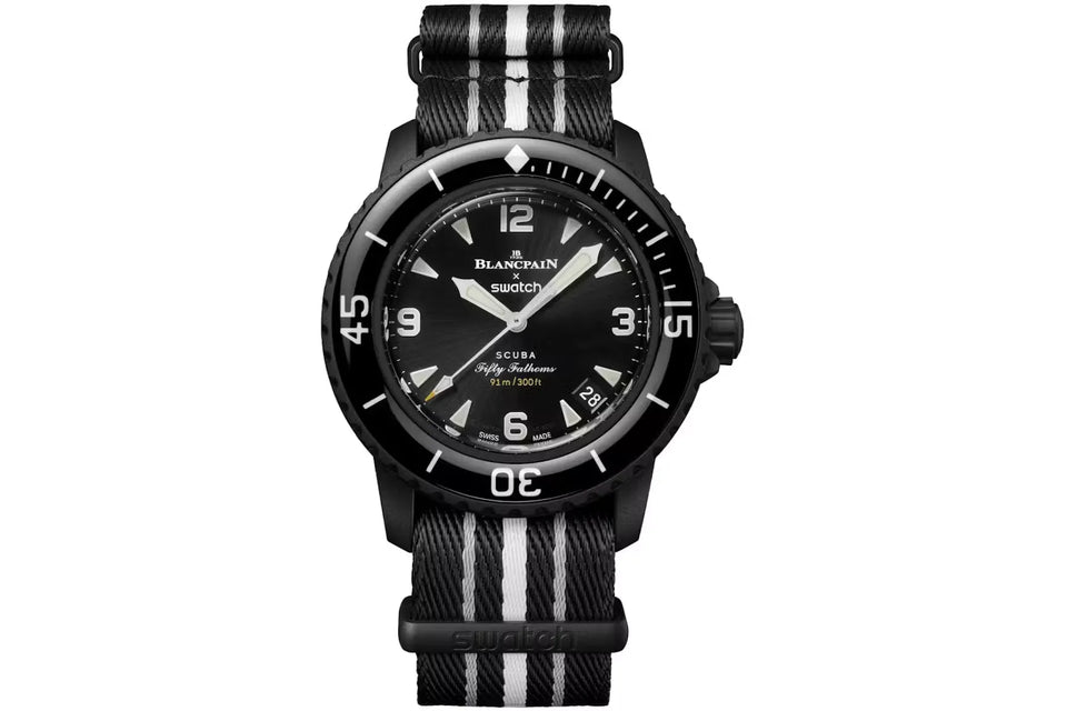 Blancpain x Swatch Scuba Fifty Fathoms Ocean of Storms