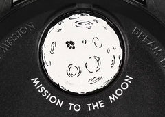 Swatch x Omega Bioceramic Moonswatch Mission To The Moonphase Black Snoopy