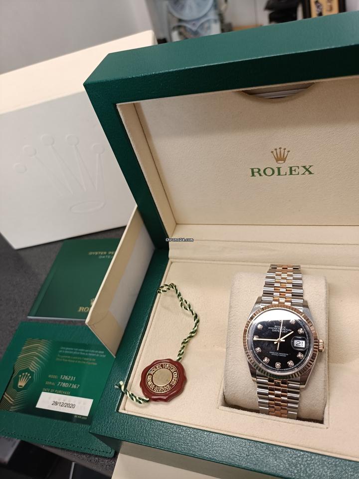 Rolex | Datejust | 126231 | 36 x 44 mm | Gold/Steel | Automatic
