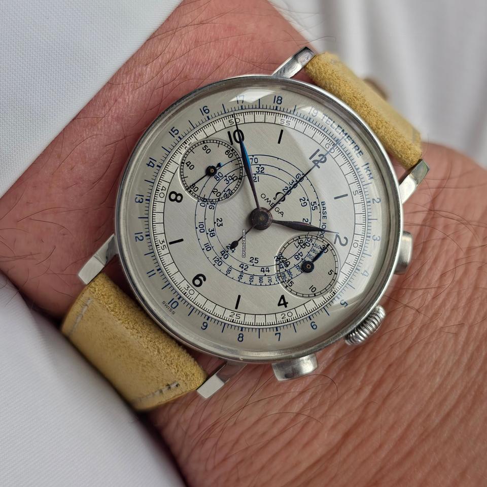Omega Museum CK2393 MUSEUM JUMBO CAL 33.3 CHRO del 1940 TOP CONDITION LIKE NOS CK987