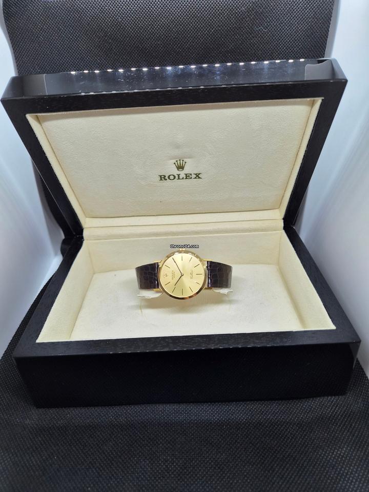 Rolex | Cellini | 4112 | 32 mm | Leather | Manual winding