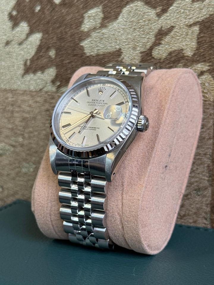 Rolex | Datejust | 16234 | Steel | 36 mm | Steel | Silver | Automatic