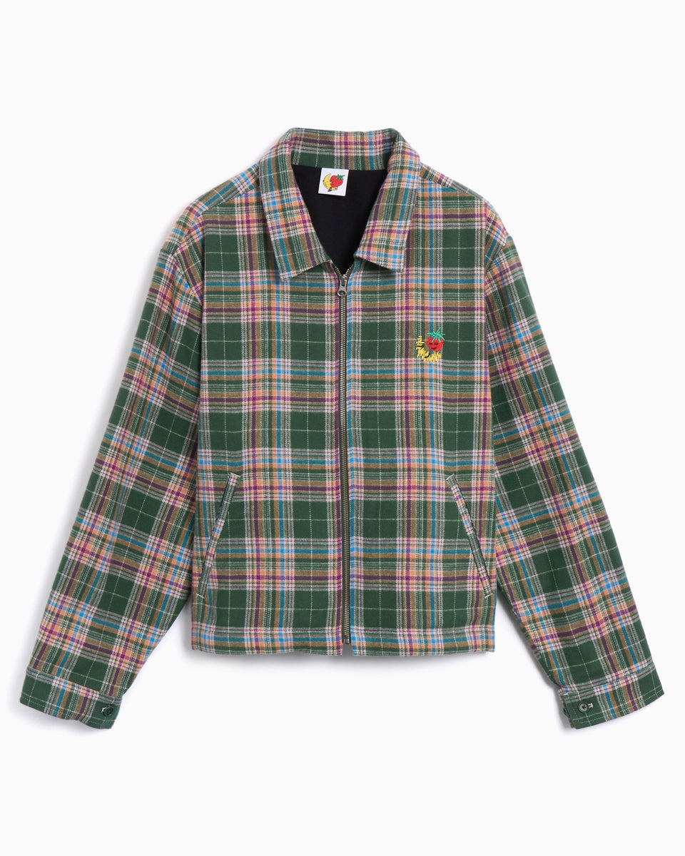 Sky High Farm Workwear Work Jacket Sky High Farm Workwear Flannel Gas Station Unisex Jacket Unisex