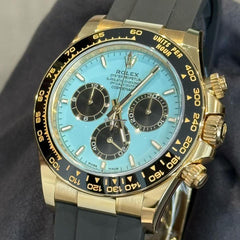 Rolex | Daytona | 126518ln | Yellow gold | 40 mm | Rubber | Blue | Automatic