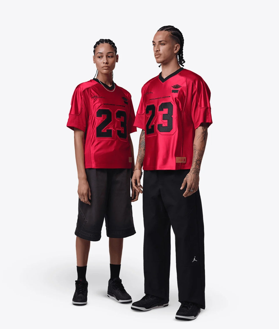 Jordan X LEVIS JERSEY GYM RED/BLACK-PALE IVORY