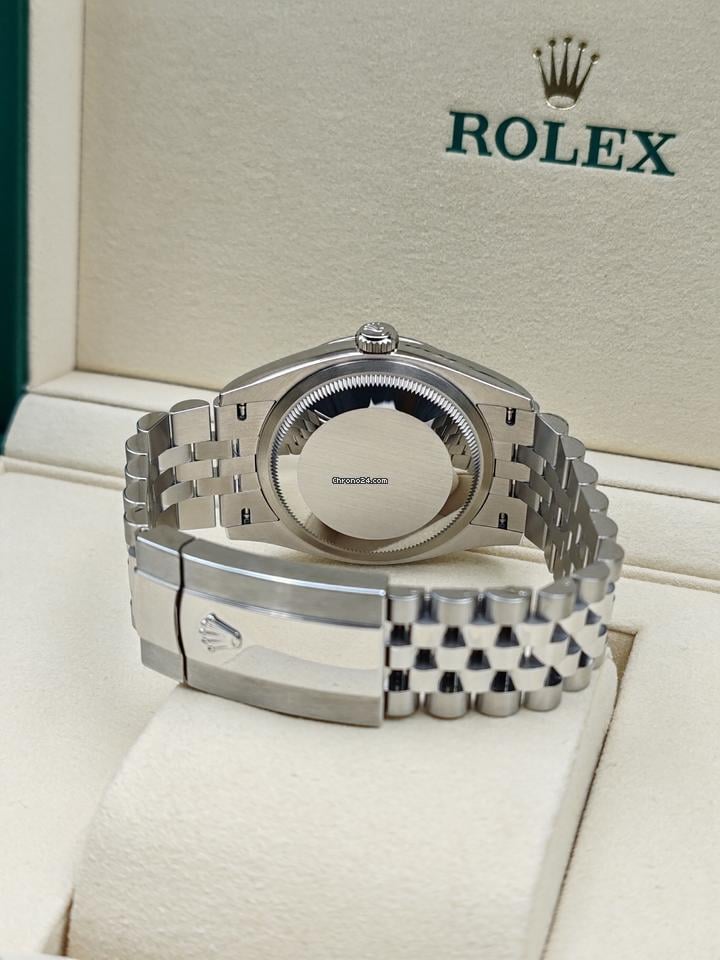 Rolex | Datejust | Rolex Datejust 36 126200 Blue Dial Jubilee New 2025 Full Set | Steel | 36 mm | Steel | Blue | Automatic