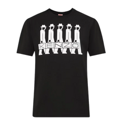 Kenzo Men Black KENZO Business Print T-Shirt
