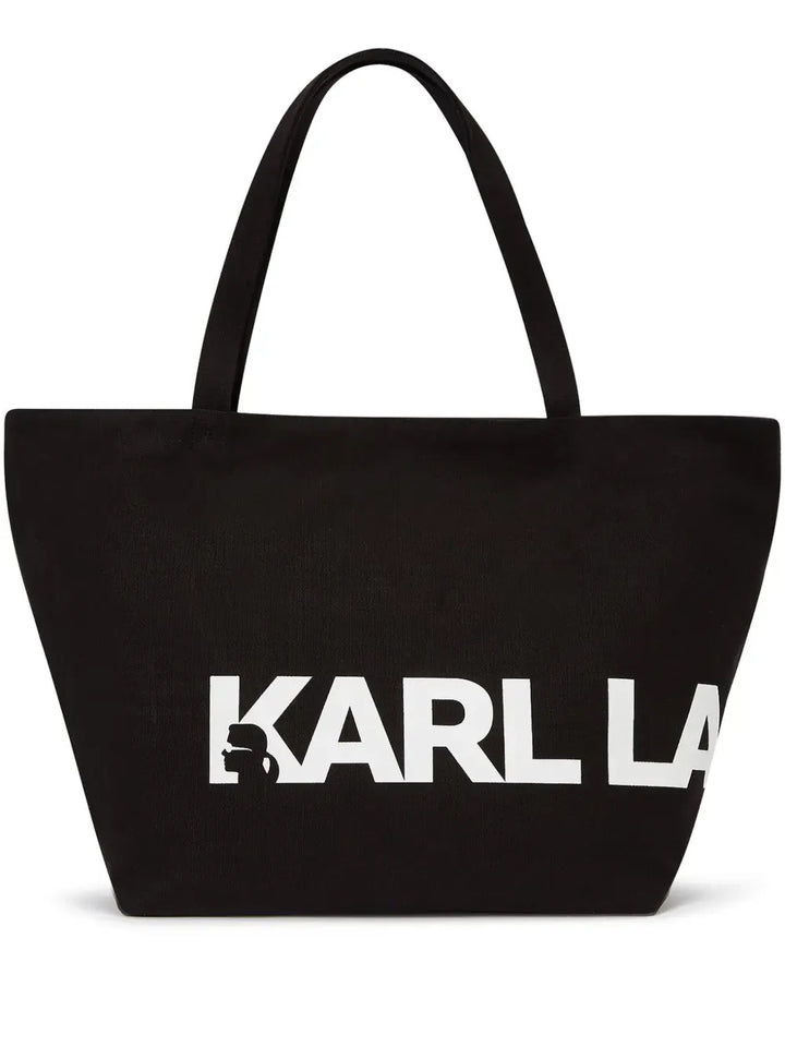 K/Essential oversized-logo tote bag
