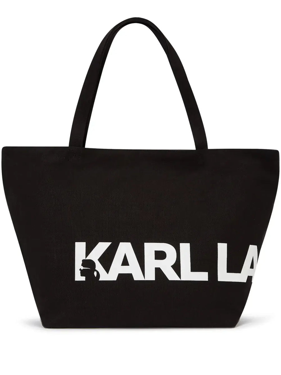 K/Essential oversized-logo tote bag