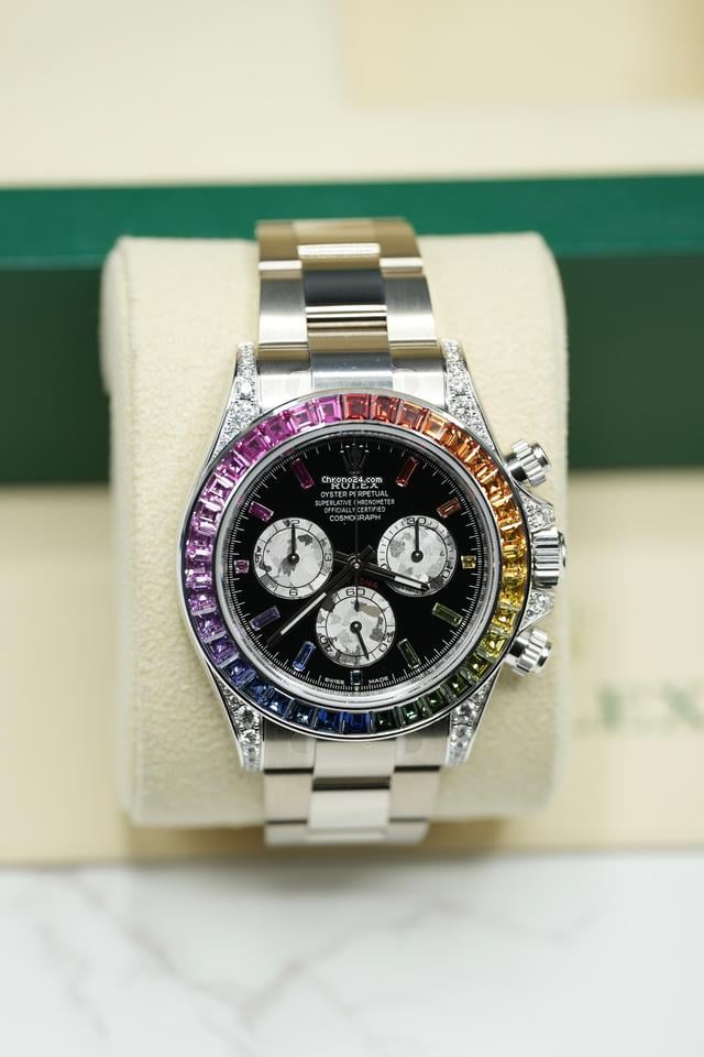 Rolex | Daytona | 126599RBOW | White gold | White gold | Automatic