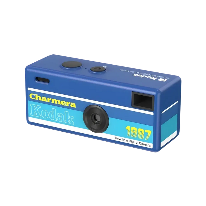 Kodak CHARMERA Digital Camera Keychain Blue