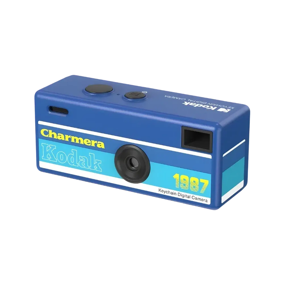 Kodak CHARMERA Digital Camera Keychain Blue