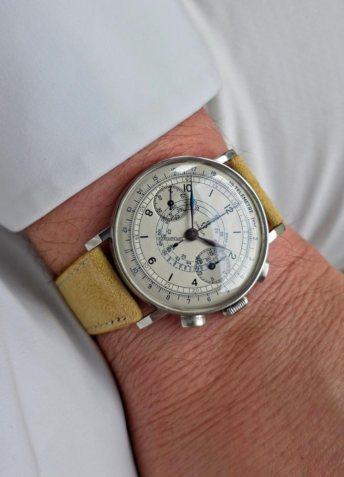 Omega Museum CK2393 MUSEUM JUMBO CAL 33.3 CHRO del 1940 TOP CONDITION LIKE NOS CK987