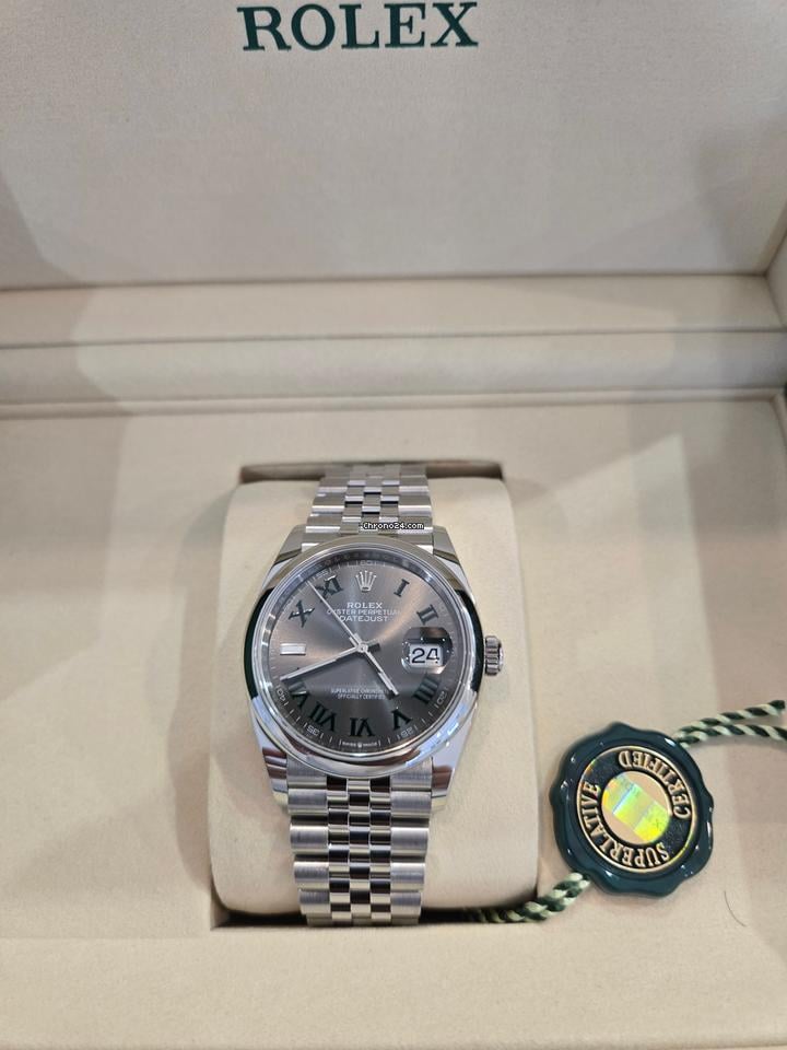 Rolex | Datejust | 126200 | Gold/Steel | 36 mm | Steel | Automatic