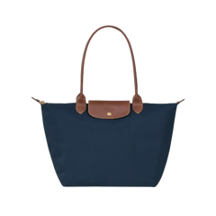 Longchamp Le Pliage Original M Tote bag Navy - Recycled canvas