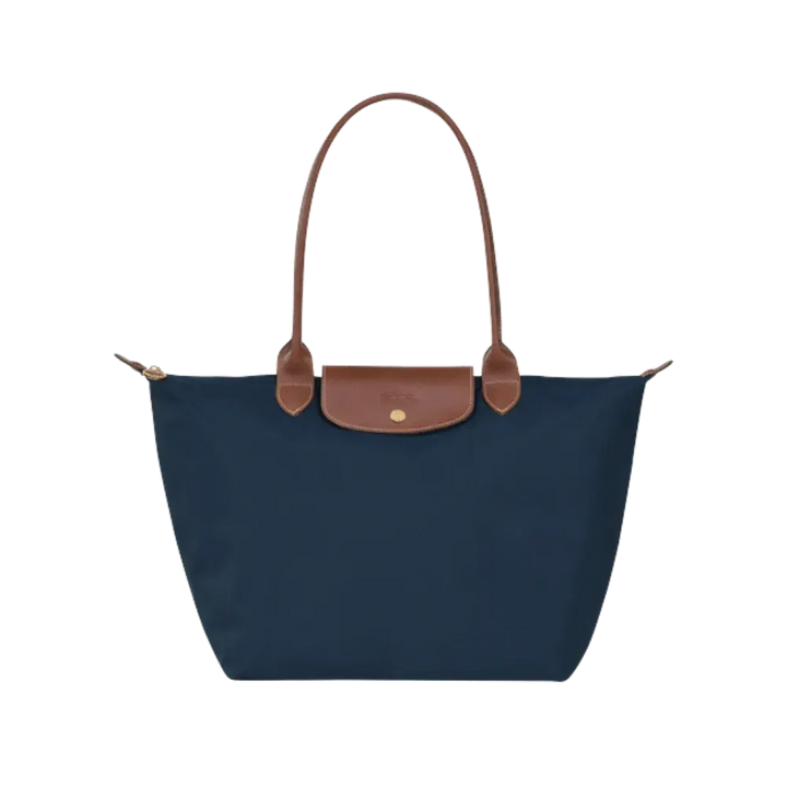 Longchamp Le Pliage Original M Tote bag Navy - Recycled canvas