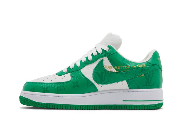 Louis Vuitton x Nike Air Force 1 By Virgil Abloh Green