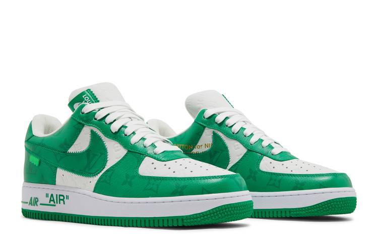 Louis Vuitton x Nike Air Force 1 By Virgil Abloh Green