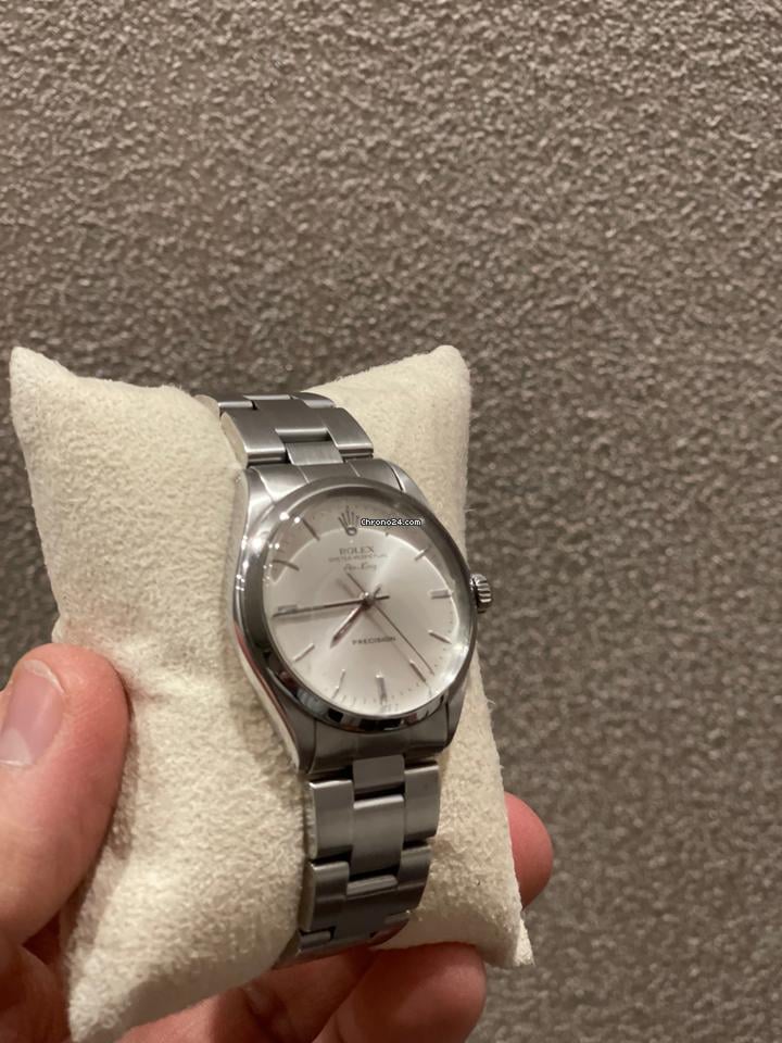 Rolex | Air King | 5500 | Steel | 34 mm | Steel | Grey | Automatic
