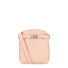 Ferragamo Pastel Pink Leather Gancini Phone Case