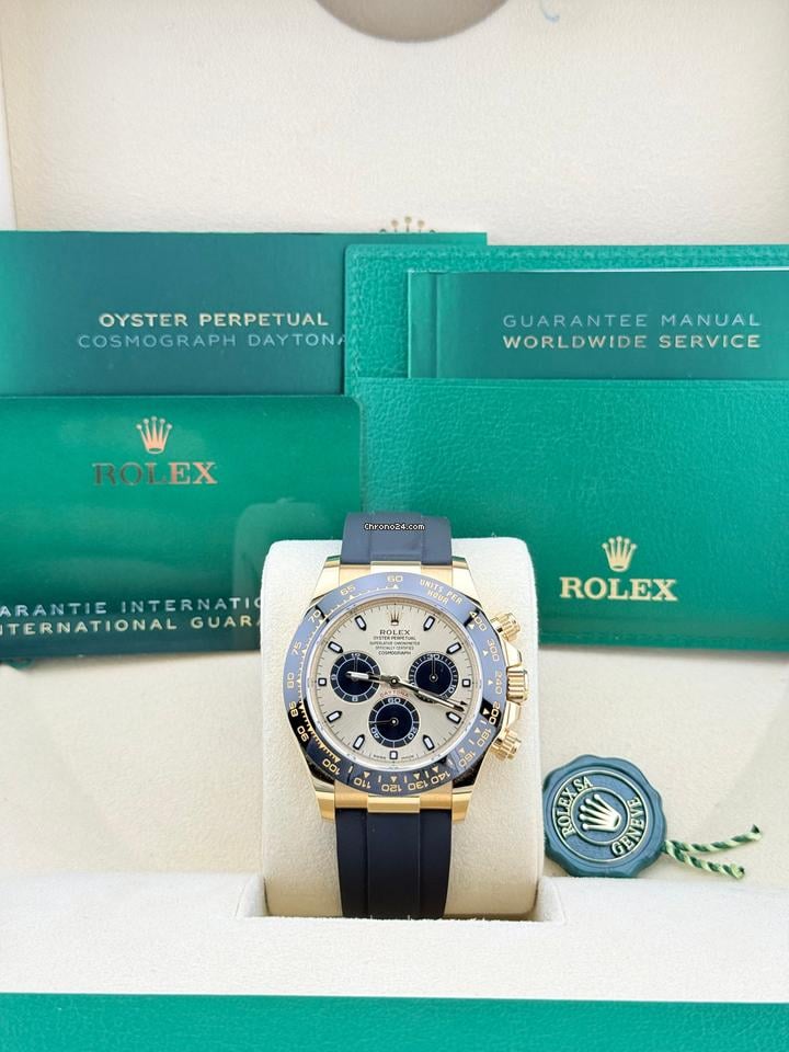 Rolex | Daytona | 116518LN | Yellow gold | 40 x 43 mm | Rubber | Gold | Automatic