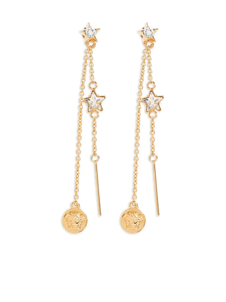 Medusa Star drop earrings