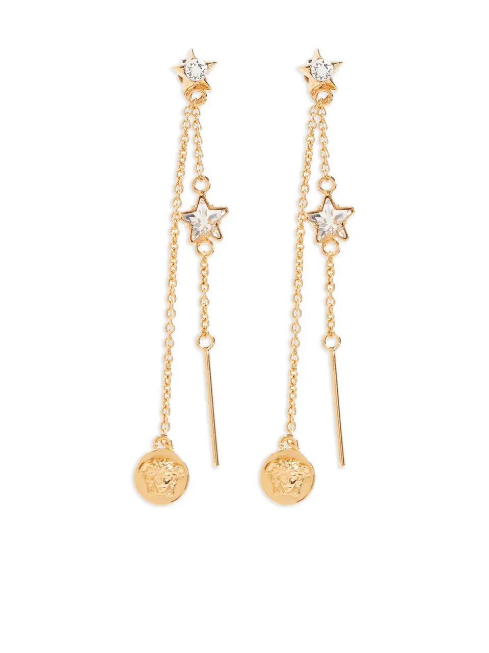 Medusa Star drop earrings