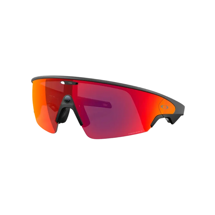 Meta x Oakley Sunglass Vanguard Prizm Road Lenses with Black Frame