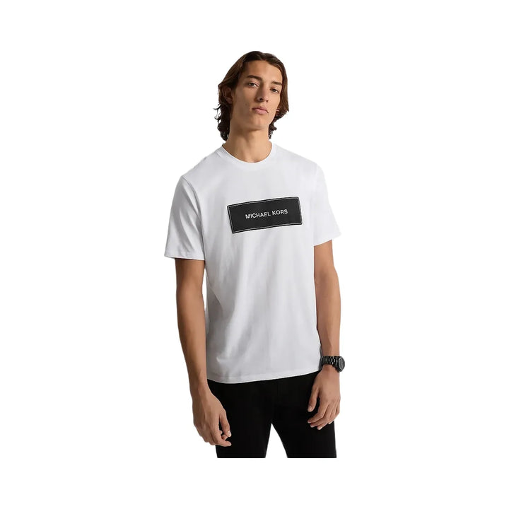 Michael Kors Logo Cotton T-Shirt White