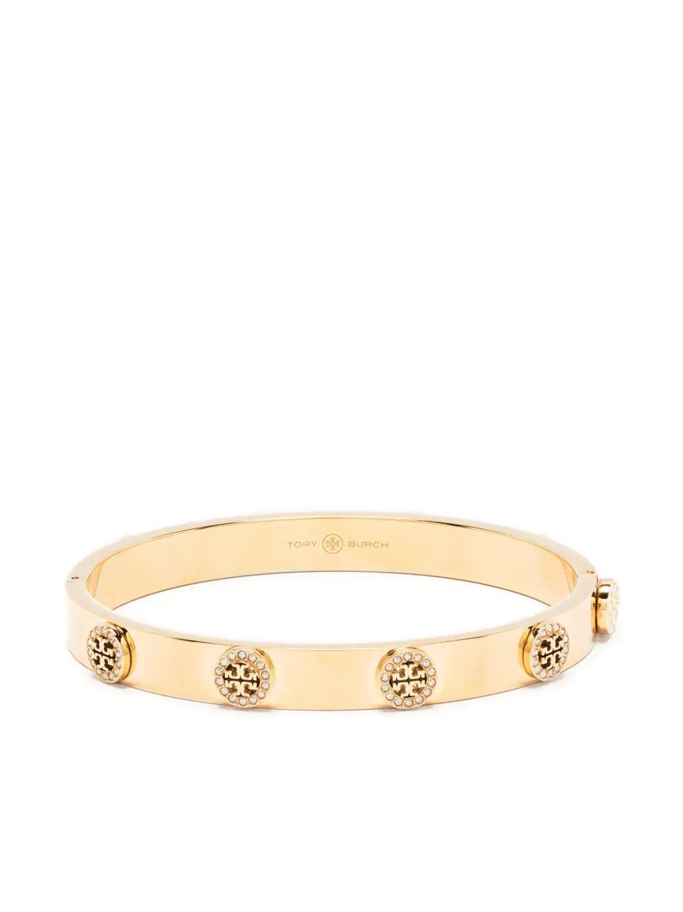 Miller stud pavé hinge bracelet