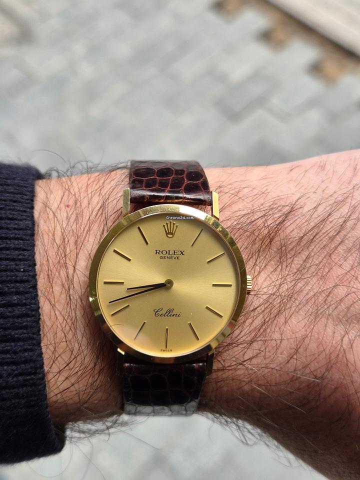 Rolex | Cellini | 4112 | 32 mm | Leather | Manual winding