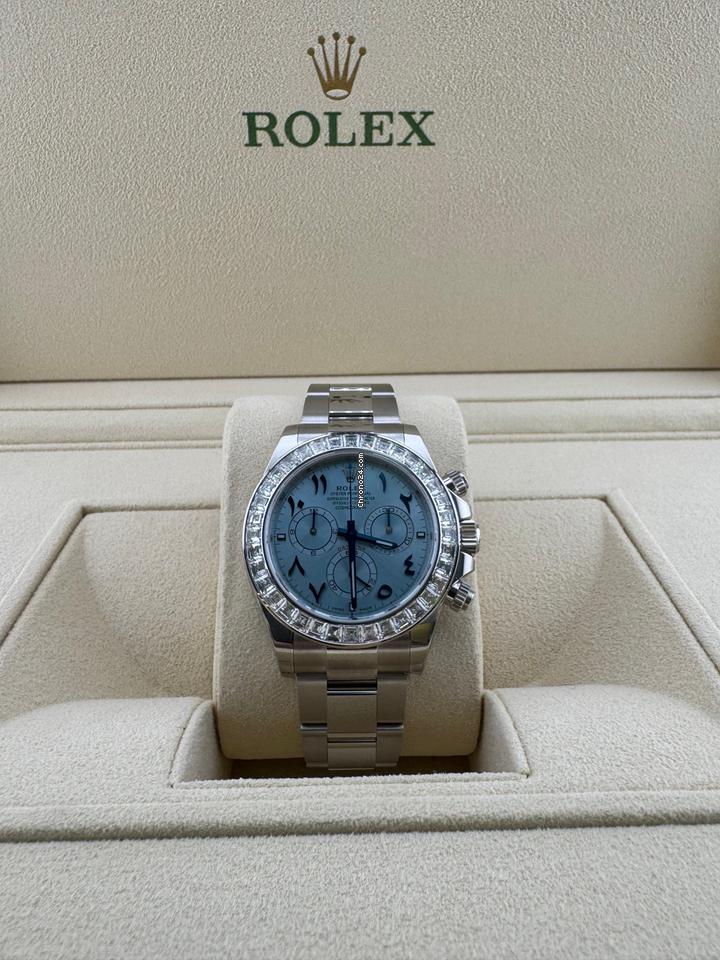 Rolex | Daytona | 126576TBR | Platinum | Platinum | Blue | Automatic