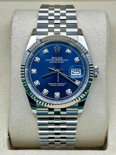 Rolex | Datejust | 126234 | Steel | 41 mm | Steel | Blue | Automatic