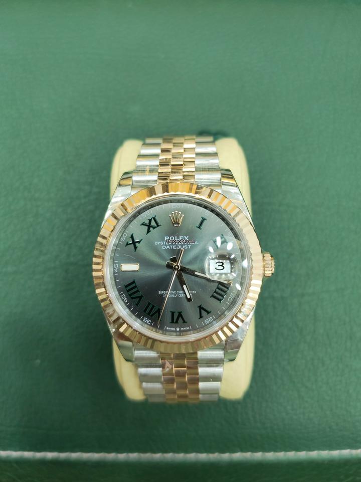 Rolex | Datejust | 126331 | Steel | 41 mm | Gold/Steel | Green | Automatic