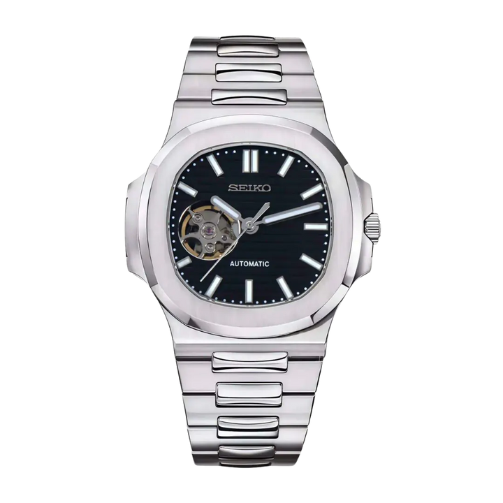 NAUTIKO BLACK OPEN HEART