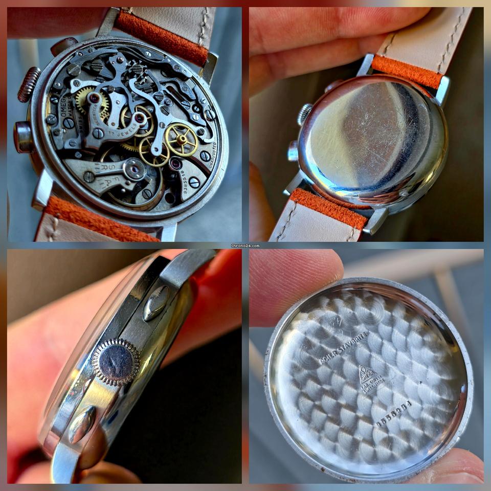 Omega Museum CK2393 MUSEUM JUMBO CAL 33.3 CHRO del 1940 TOP CONDITION LIKE NOS CK987