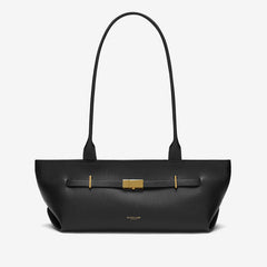 DeMellier The New York Shoulder black small grain