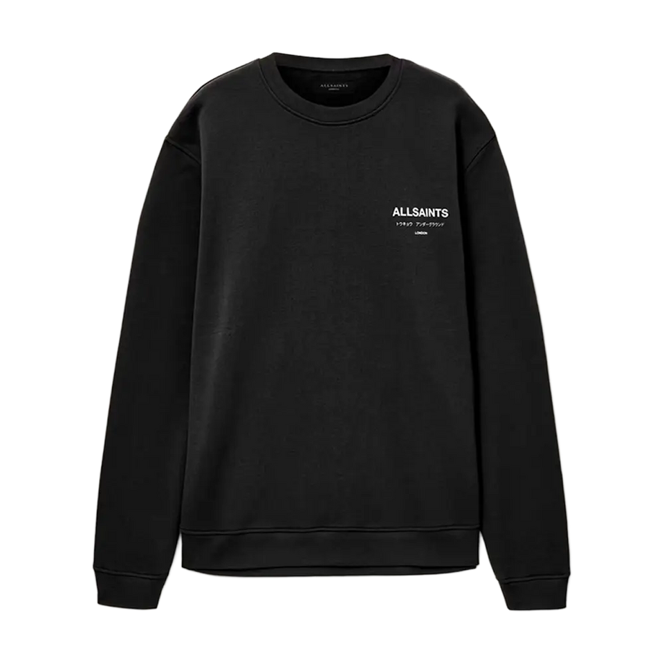 ALLSAINTS Underground Relaxed Fit Crew Neck Sweatshirt